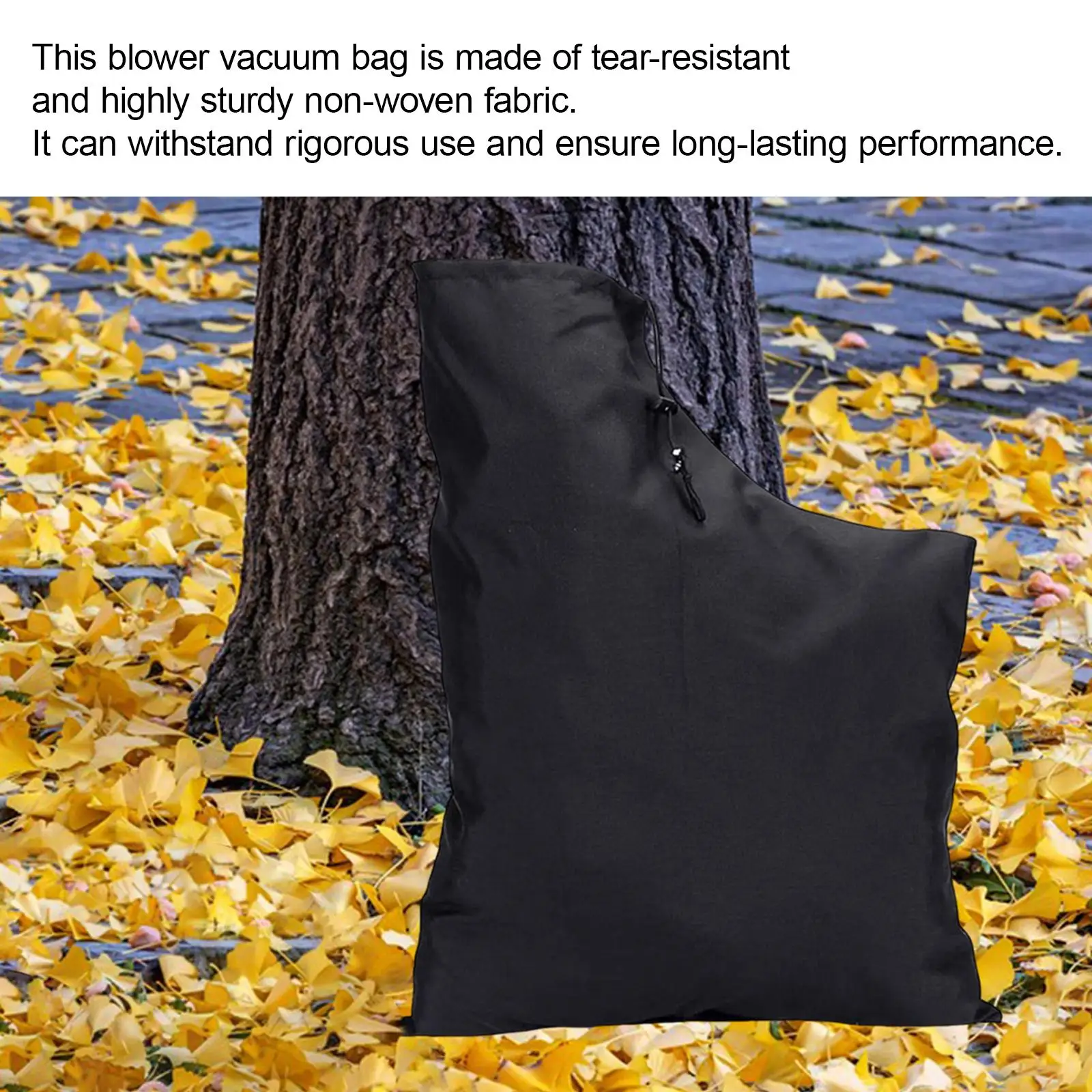 

2x Leaf Vacuum Blower Bags Large Capacity Reusable Professional Trash Containers