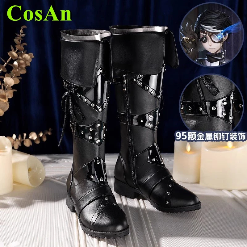 

CosAn Game Identity V Eli Clark Shoes Cosplay Costume Augur Darkness Party Role Play Clothing
