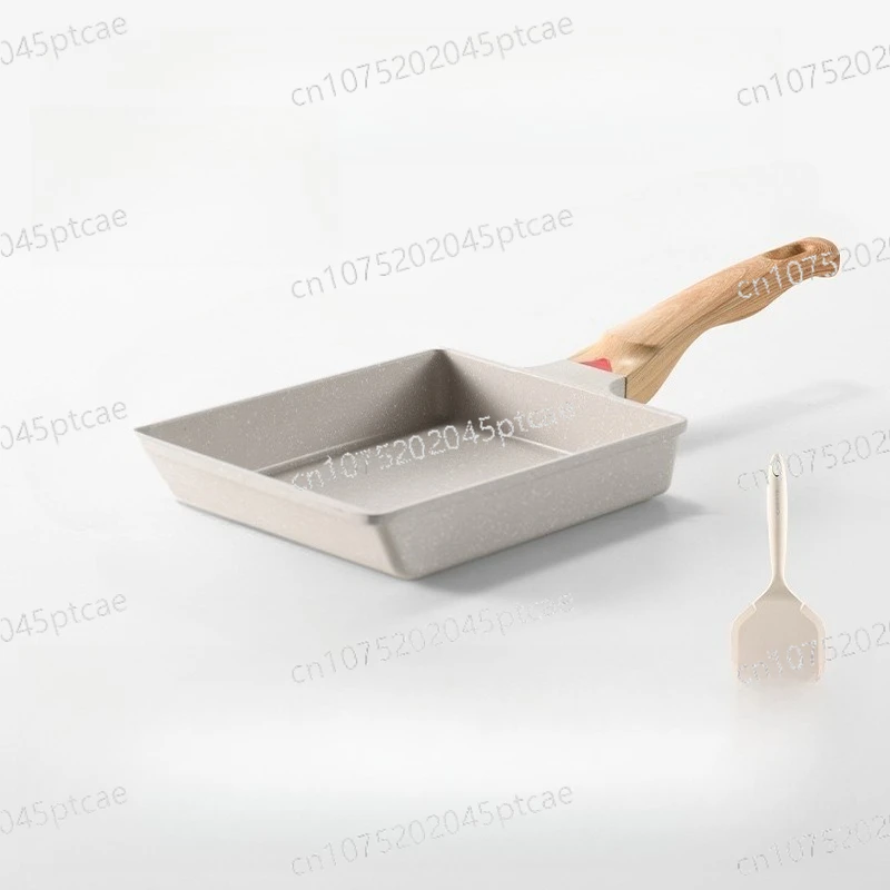 For Egg Rolls Steak & More  Ideal Home Cooking Essential Non-Stick Tamagoyaki Square Pan  Versatile Stone-Made Breakfast Skillet