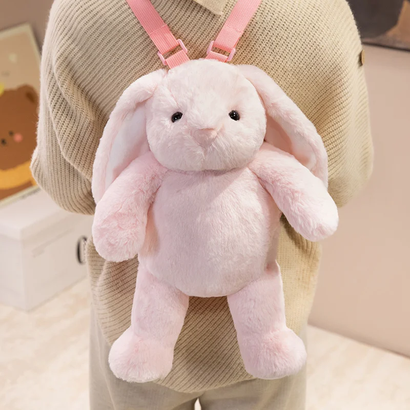 Plecak ze zwierzętami z dżungli Lew Leniwiec Słoń Jeleń Lalka Pluszowa Urocza Wypchana Zwierzęca Torba na Ramię Duża Torba Crossbody Zabawka