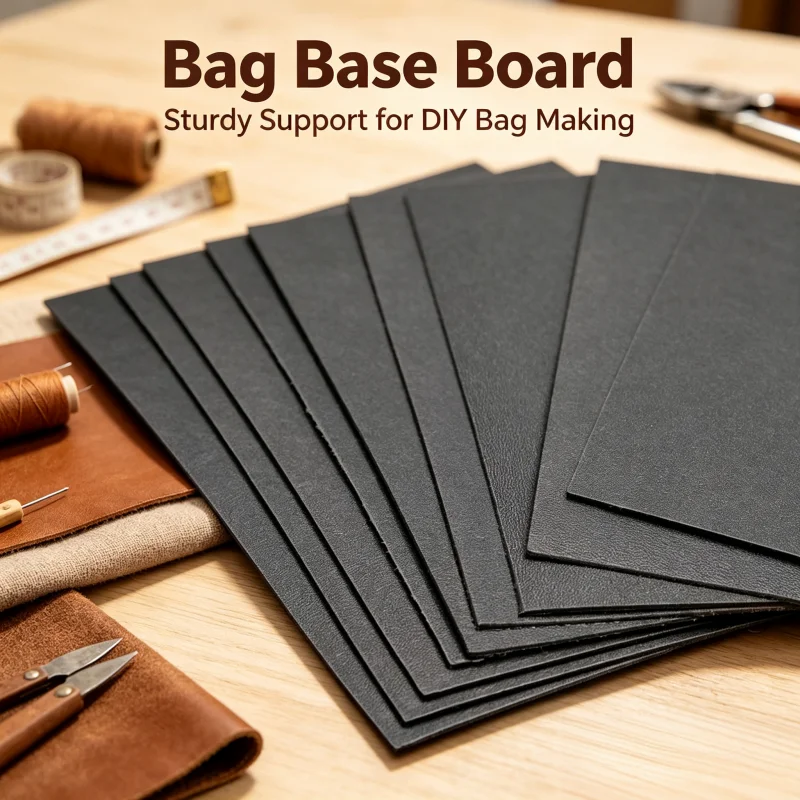 Cuttable PE Baseboard - 29x42cm Black Heavy-Duty Luggage Inner Support Panel (1.5mm)