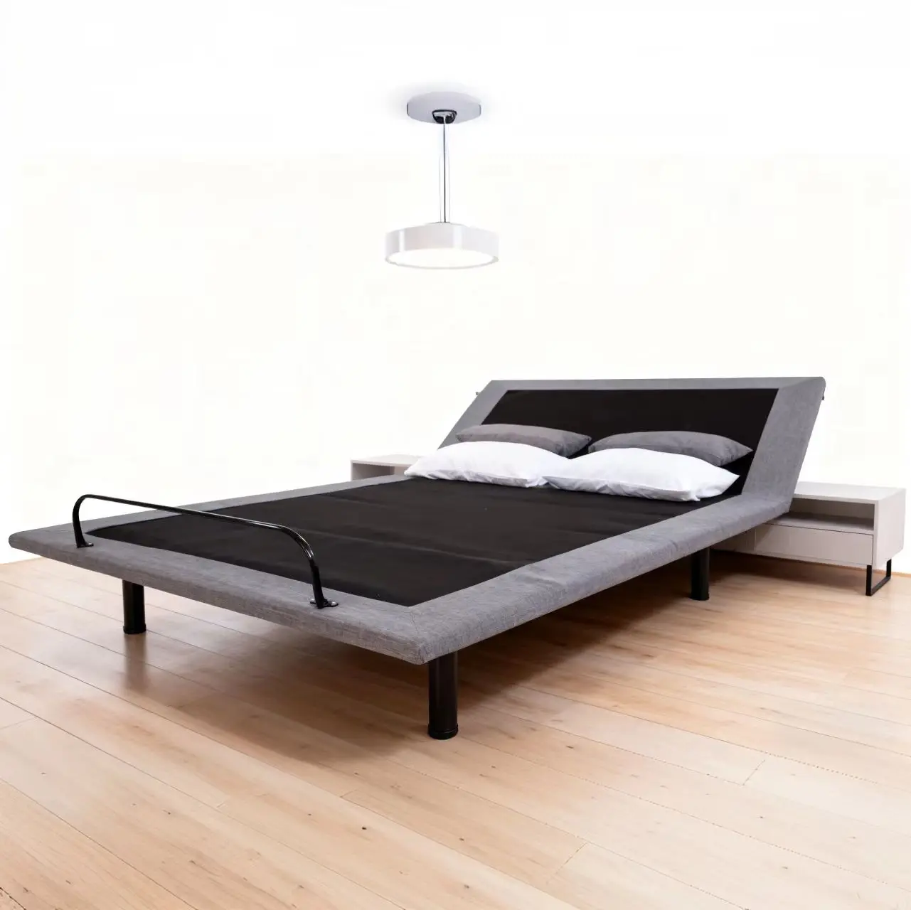 Modern External Smart Bed Frame Electric Adjustable Style Ideal for Hotel School High Quality Bed Frame