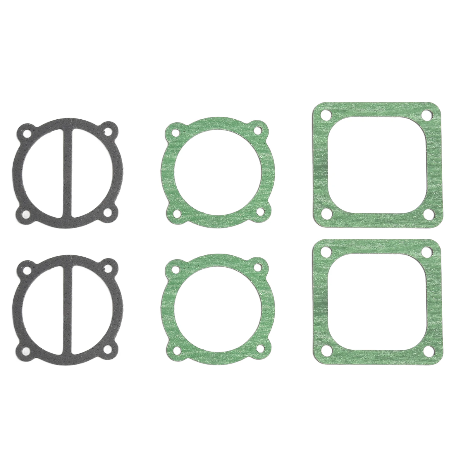 Replacement Gaskets Washers Kit for 65 Type Air Compressor Cylinder Head Base 3 in 1 Configuration 62mm and 75mm Hole Spacing
