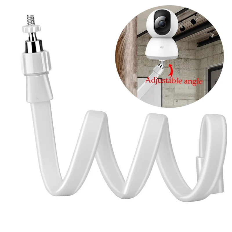 

Universal Camera Holder IP Camera Holder Stand With Directional Adjuster Flexible Baby Camera Stand 1/4 Screw Interface Holder
