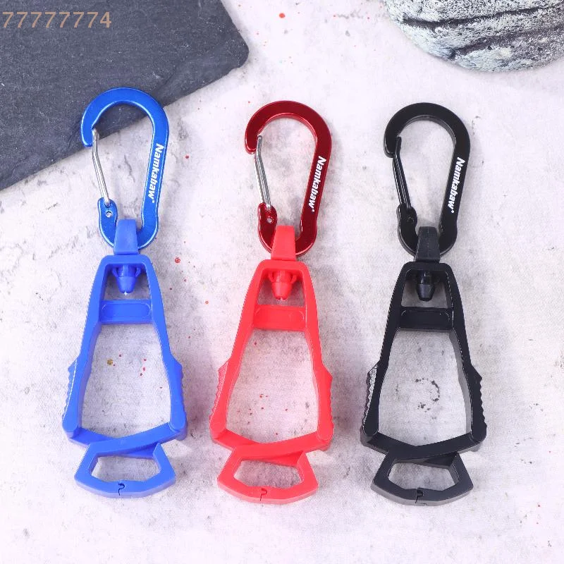 1PC Safety Clamp Key Organizer Camping Tool Outdoor Multi-purpose Glove Clip Anti-Drop Hook Work Gloves Holder