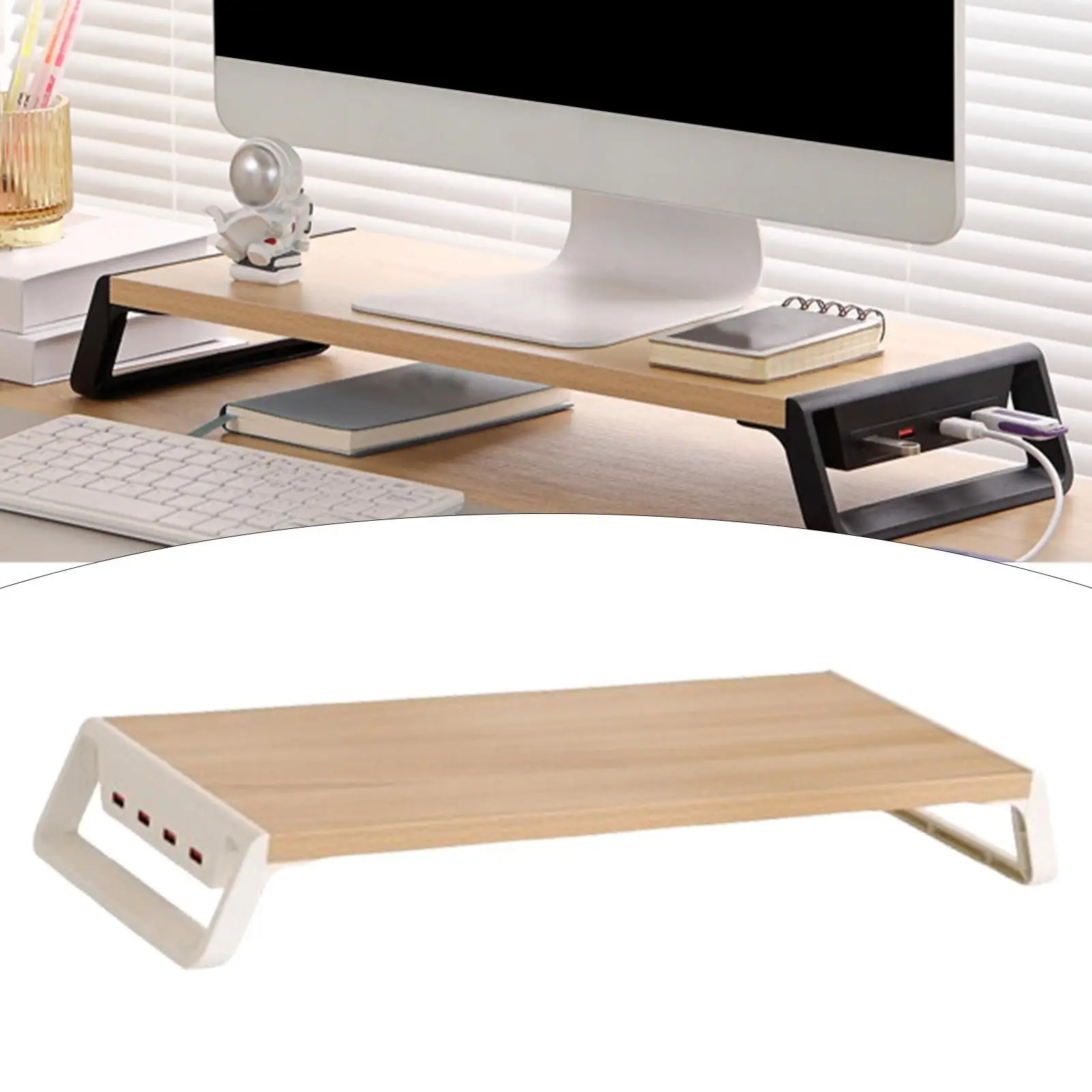 

Подставка для компьютера с USB-портом для зарядки для домашней спальни, столешницы