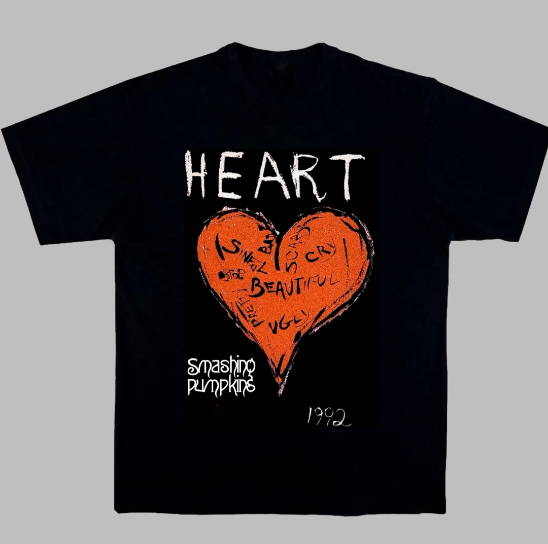 Smashing Pumpkin Band Classic Music Art Summer Casual T-Shirt Men's and Women's Luxury Brand Top 2026 New Art