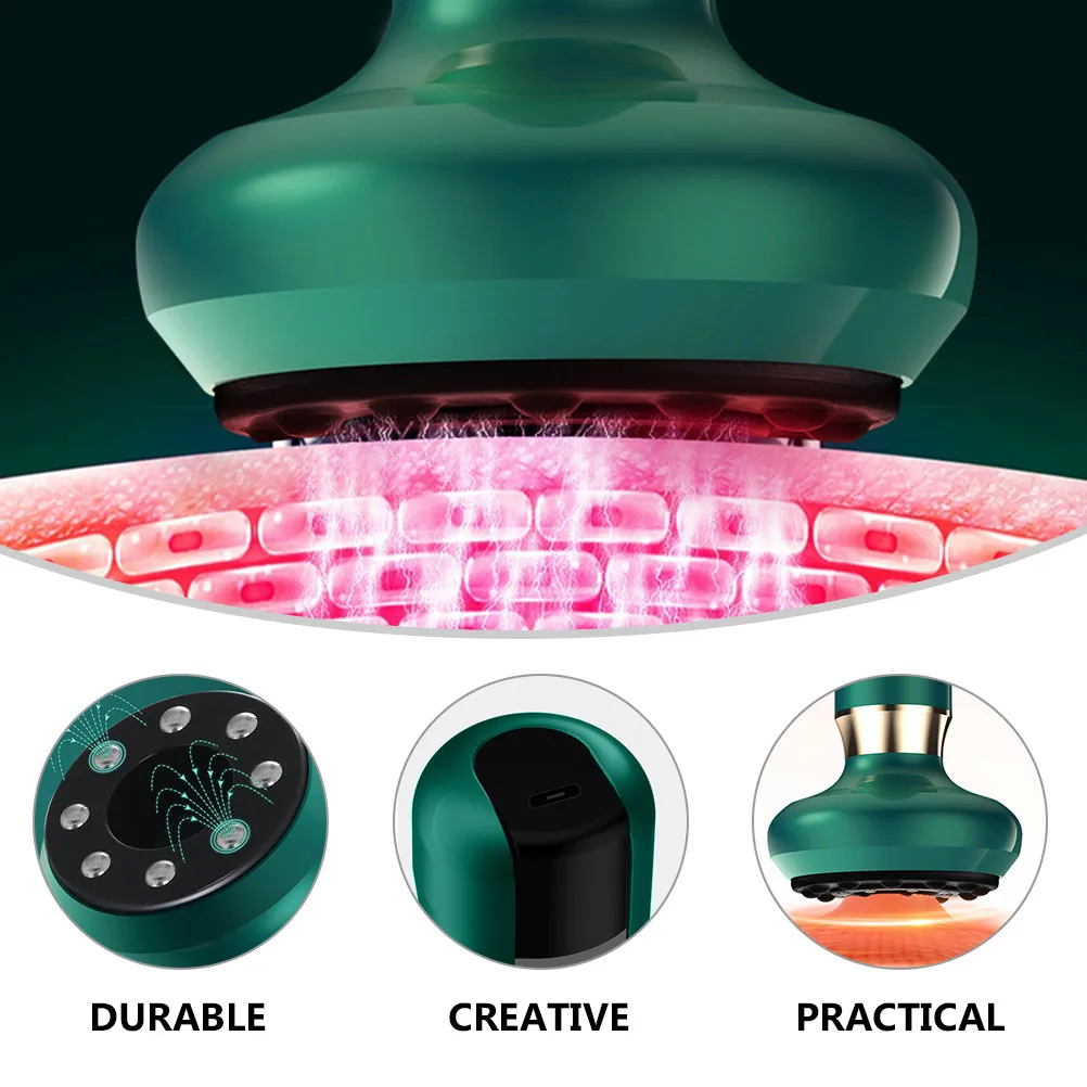 

Electric Scraping Device Charging Red Light Multi-Function Scraping Therapy Massager Meridian Massage Cupping Therapy Instrument