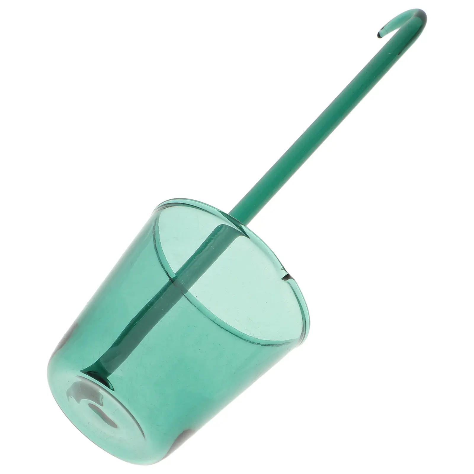 Glass Punch Bowl Ladle 130Ml Glass Spoon Party Serving Smooth Rim Stable Base for Drinks Soups Punch Bowls Ladle