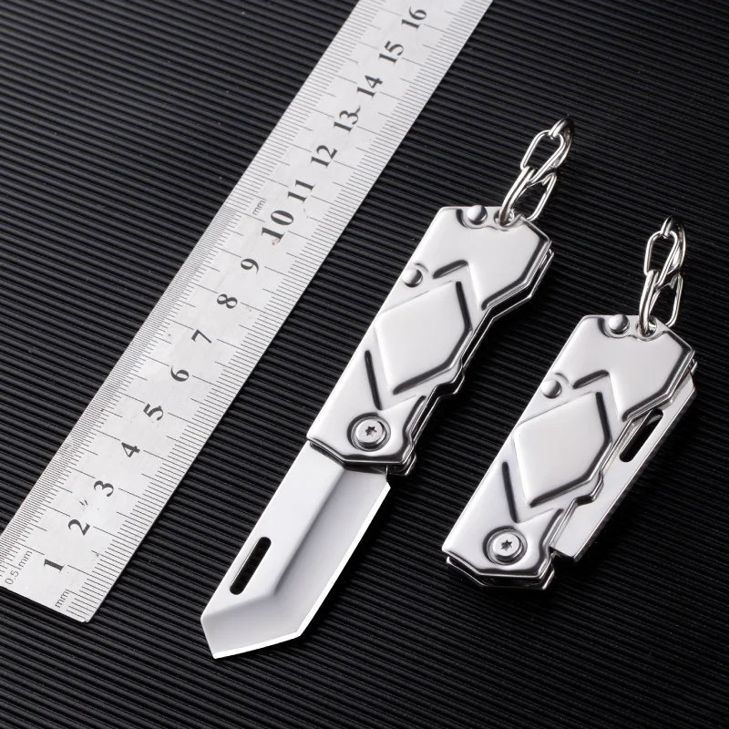 Mini Steel Camping Hunting Folding Knife High Hardness Outdoor Survival Military Tactical Pocket Knives for Fishing Man's Gift