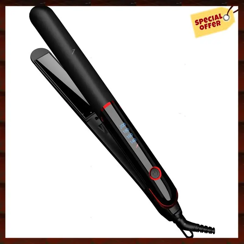 

24-часовая доставка, профессиональный выпрямитель для волос, утюжок для завивки волос, быстрый нагрев покрытия, цифровая система управления