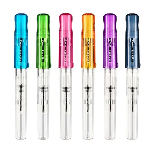 Imagen 2 del producto Pluma estilográfica PILOT KaKuno Smile Face FKA-1SR, bolsa de tinta reemplazable, escritura suave, papelería, suministros escolares, caja de regalo de oficina