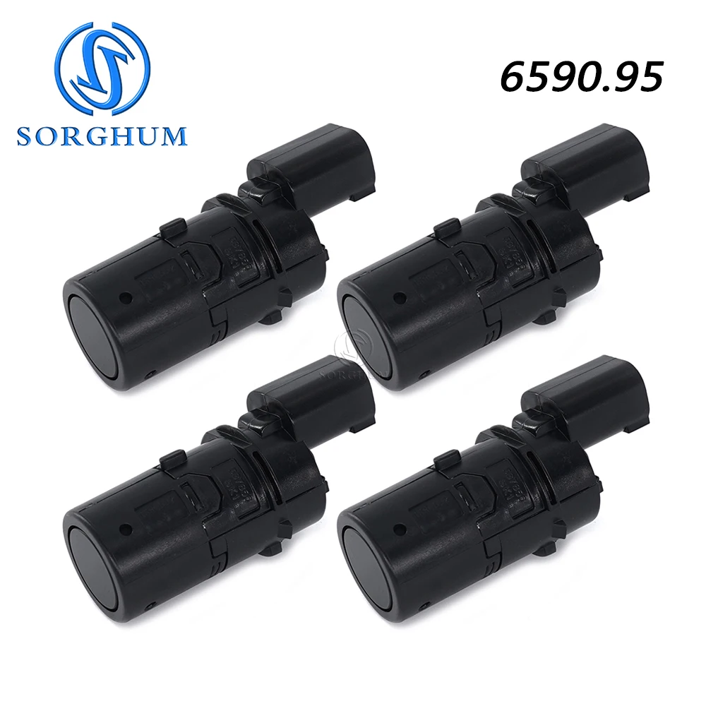 

SORGHUM 6590.95 4PCS 1PC For Peugeot 307 807 Renault Megane Laguna II For BMW PDC Parts Car Reversing Radar Sensor 66206938739