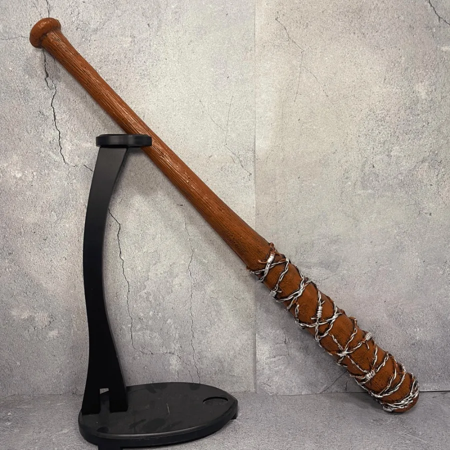 Espada de plástico PU Zombie Bat Lucille Katana de 31 pulgadas, cuchillo Ninja, Katana japonesa, sabre samurái Original, Anime, Cosplay, juguete para regalo