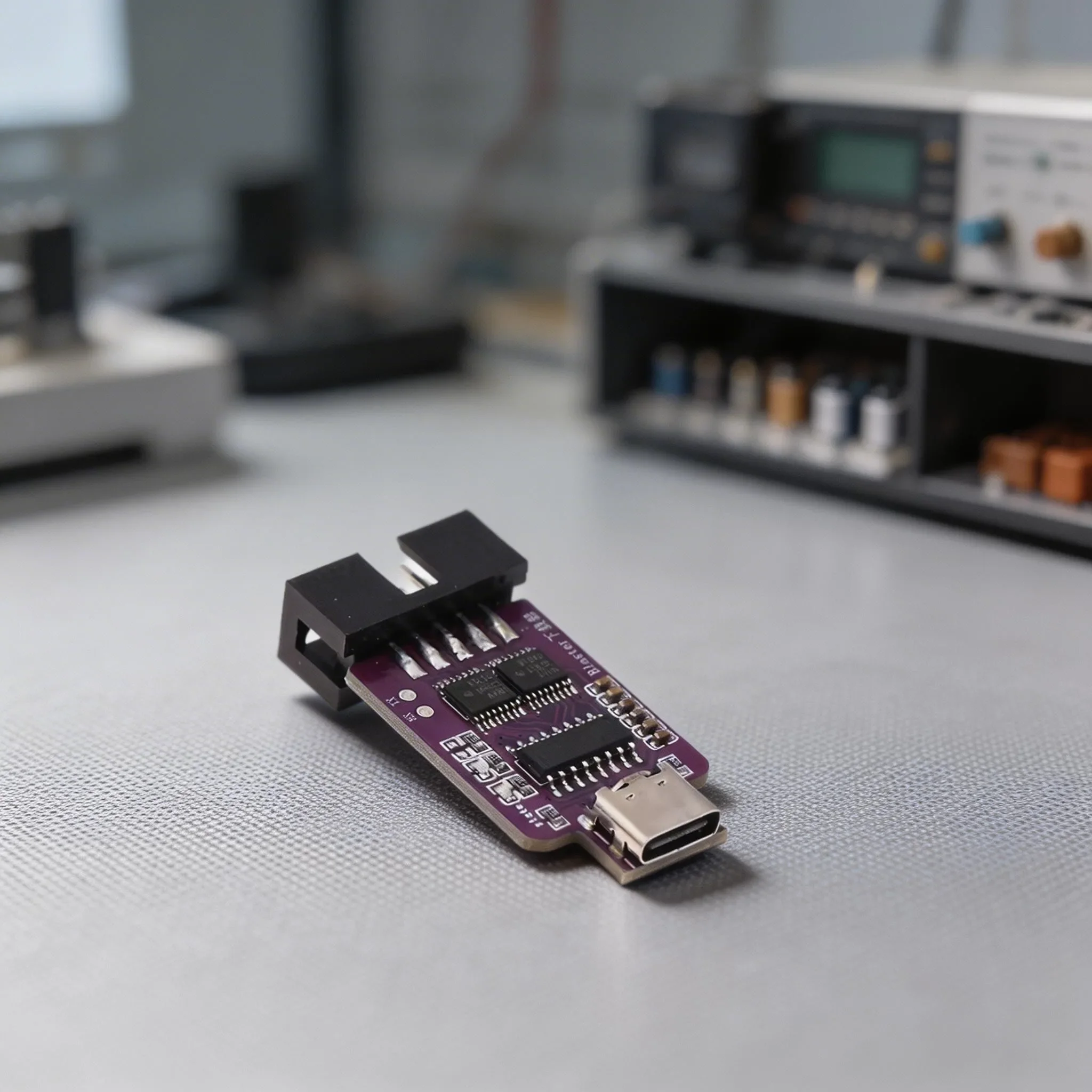Type-C USB Blaster Downloader for FPGA Programming on Stratix MAX Families and EPC EPCS Configuration Memory Devices