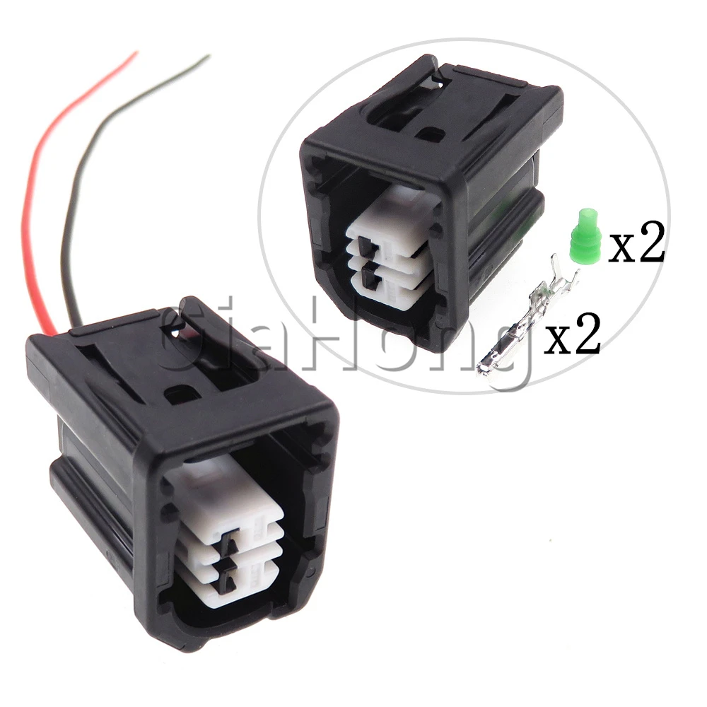 

1 Set 2 Ways 90980-12D12 Car Low Current Connector For Toyota Honda Nissan AC Assembly 6189-7830 Auto Wire Socket