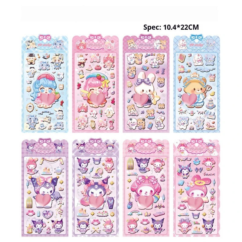 

10 шт. Новые 3D-наклейки серии XJ из полипропилена в форме персикового цветка для снятия стресса, игрушки-антистресс для детей, оптом