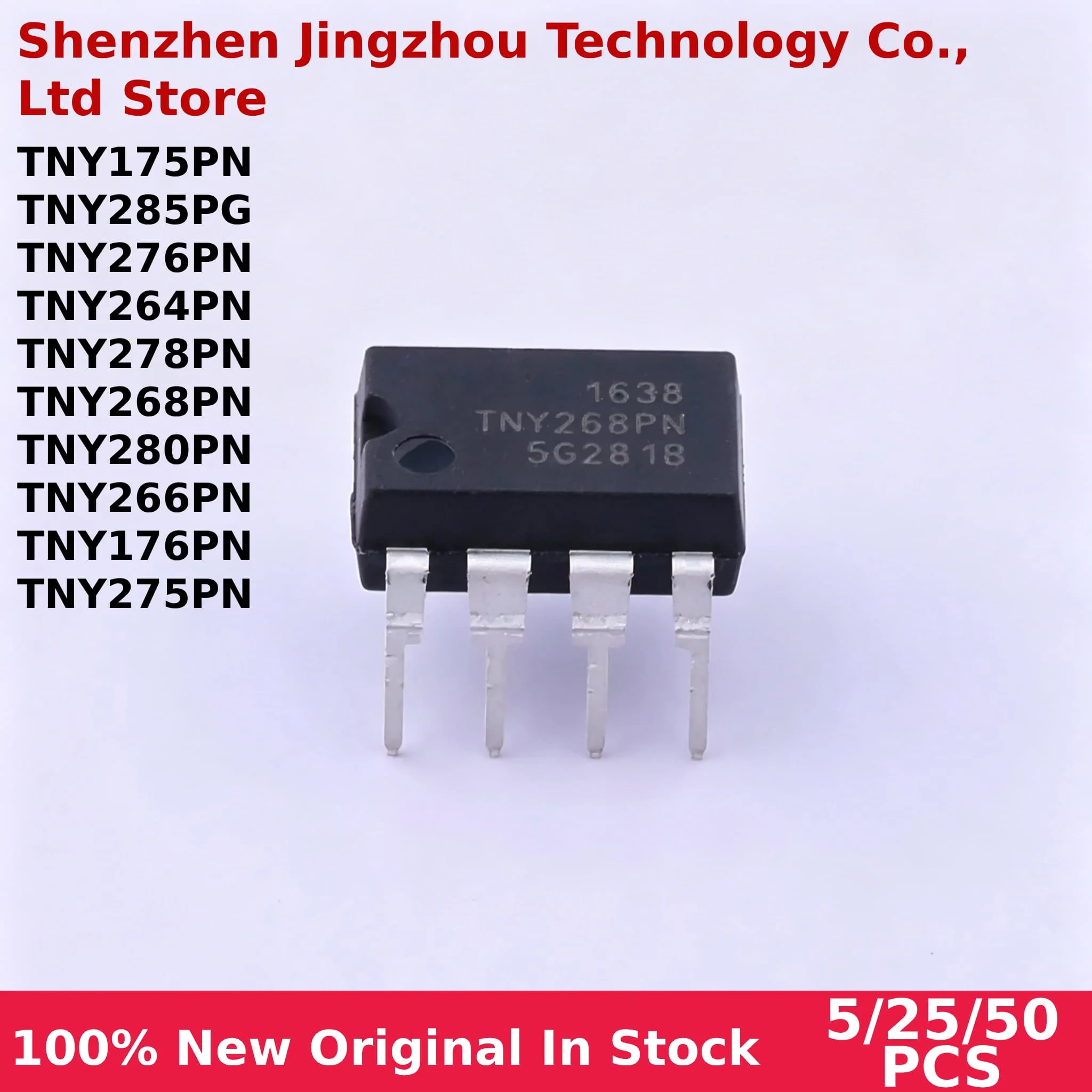 5/25/50PCS 100% New TNY285PG TNY268PN TNY266PN TNY176PN TNY278PN TNY276PN TNY175PN TNY275PN TNY280PN TNY264PN In stock Wholesale