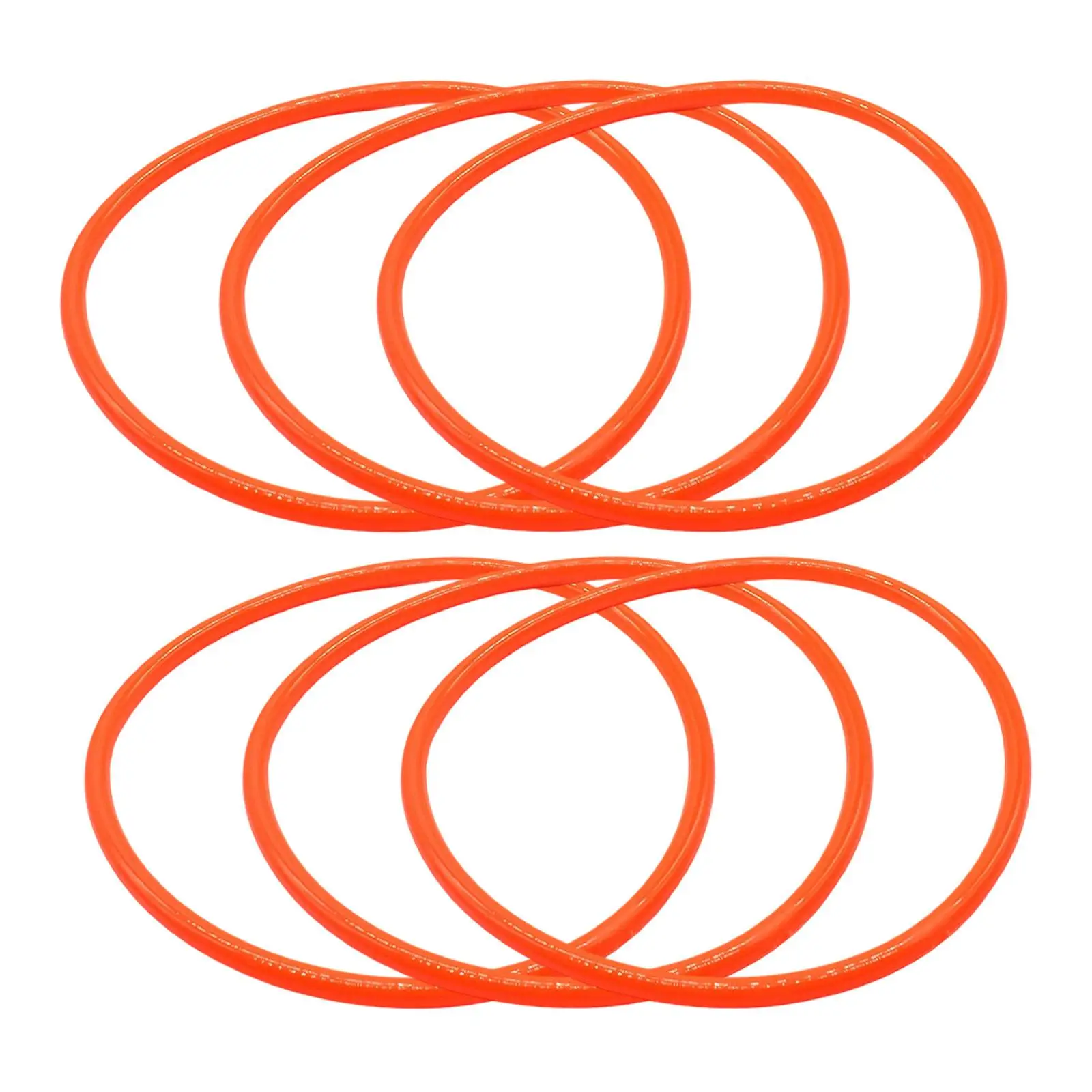 

6 Pieces KT6808 Rubber Rings Easy to Use Diameter 14cm Practical Replacement