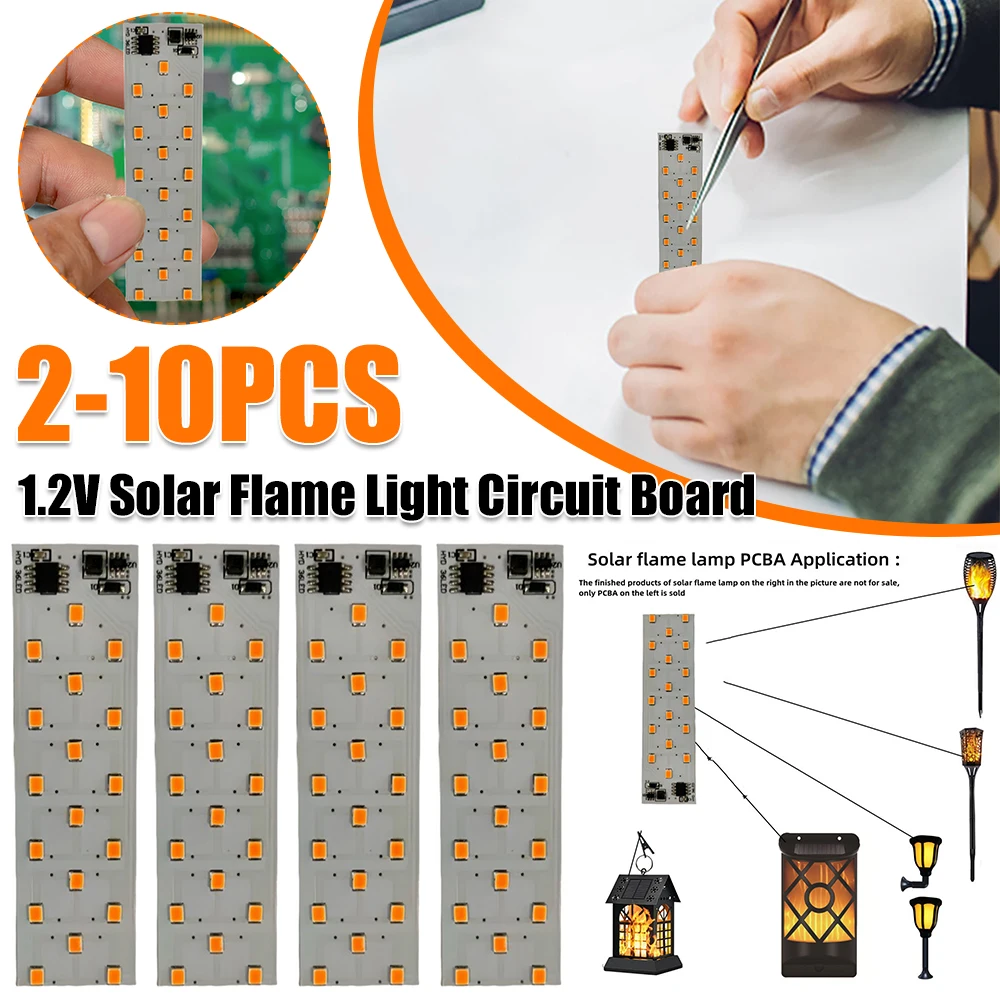 

Lamp Controller Board with 36 LED Light Controller Drive Board PC Torch Light Circuit Board for Solar Simulated Candle Lights
