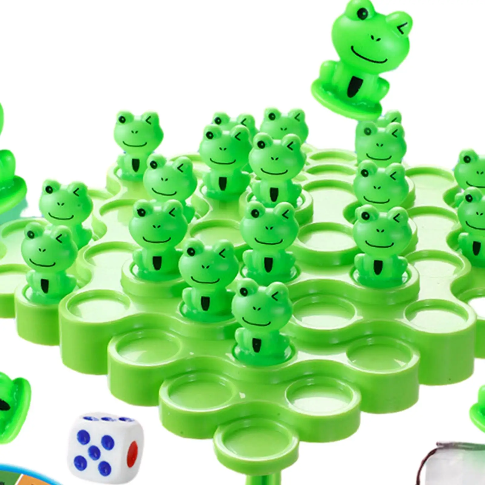 Frog Balance Counting Toy Balanced Tree Frog Game Educational Toys Math Learning