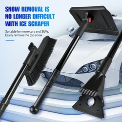 Baseus Ice Scraper Snow Removal Car Windshield Window Snow Cleaning Scraping Tool TPU Auto Ice Breaker Snow Shovel