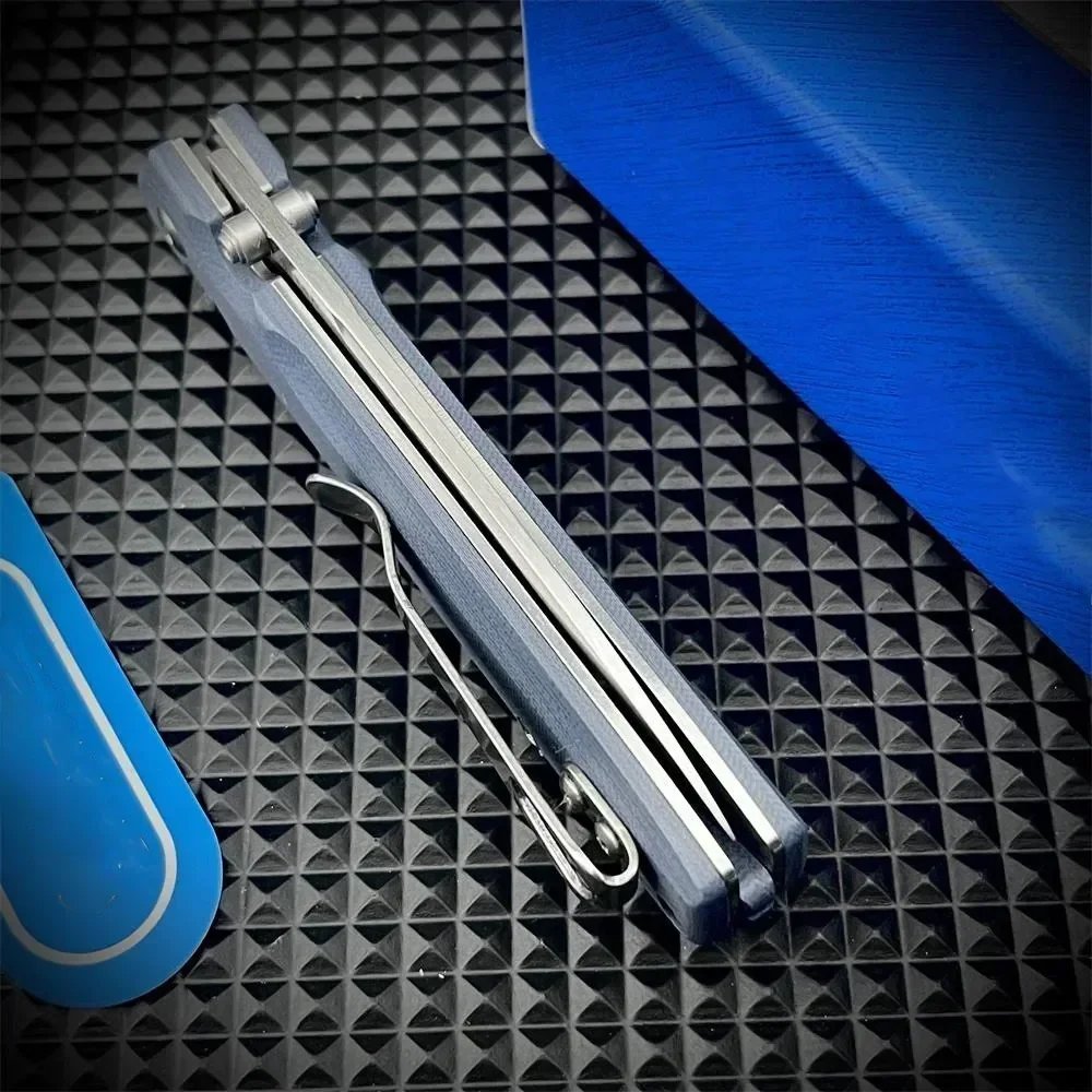 المحمولة BM 485 خادم سكين جيب قابل للطي M390 شفرة فولاذية في الهواء الطلق التخييم التنزه بقاء سكين صيد EDC أداة هدية