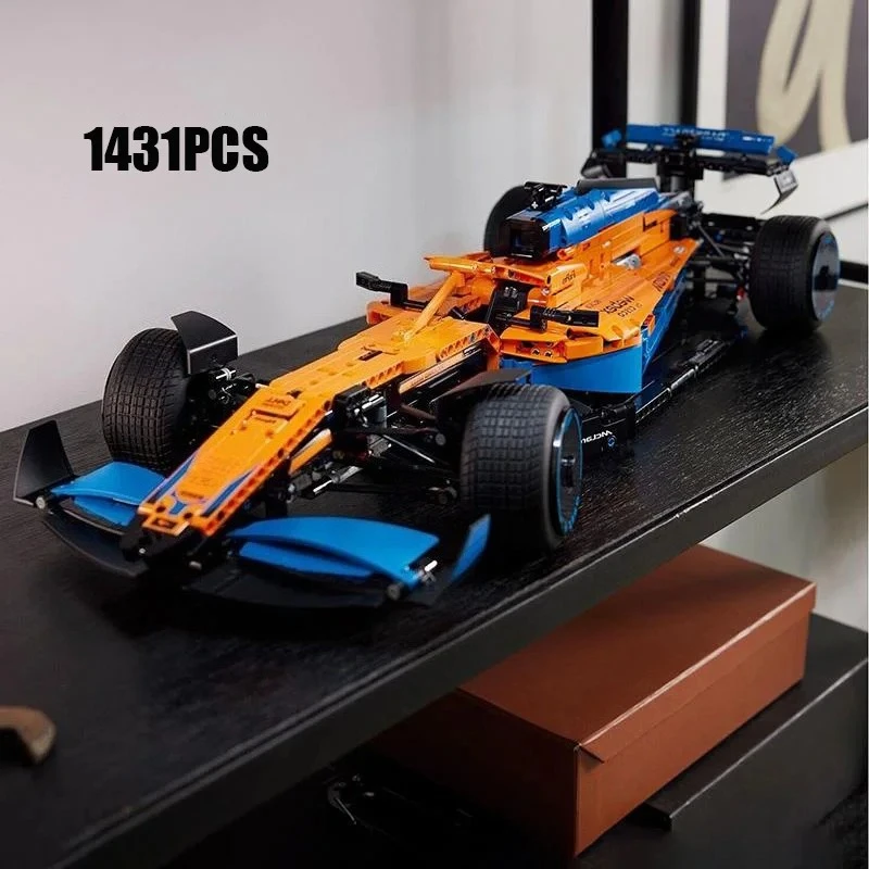 1639 個テクニカル RB20 と SF-24 スーパーフォーミュラカービルディングブロックレーシング車両建設レンガのおもちゃギフト子供男の子のため