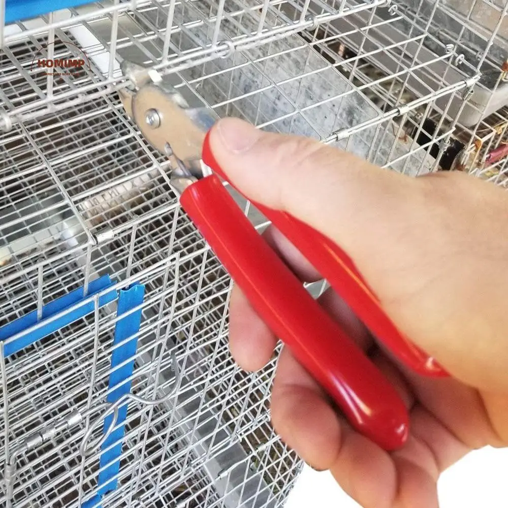 

Fastener Wear Resistant Hog Ring Pliers Sturdy Durable Cage Repair Pliers Practical Portable Cage Tong Clamp Tools