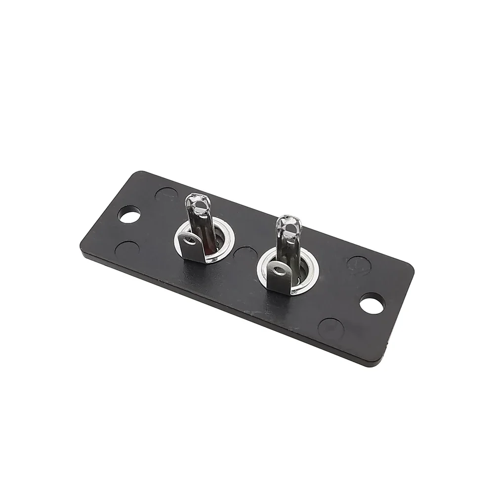 RCA Lotus socket female base, audio AV female head, same core base interface, power amplifier, audio speaker wiring base, 2 hole - view 5