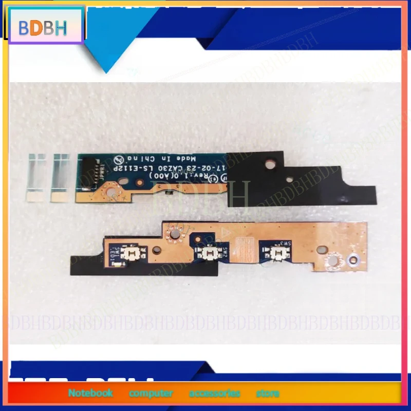 A+ For DELL Latitude 5289 7390 7389 switch board volume board LS-E112P