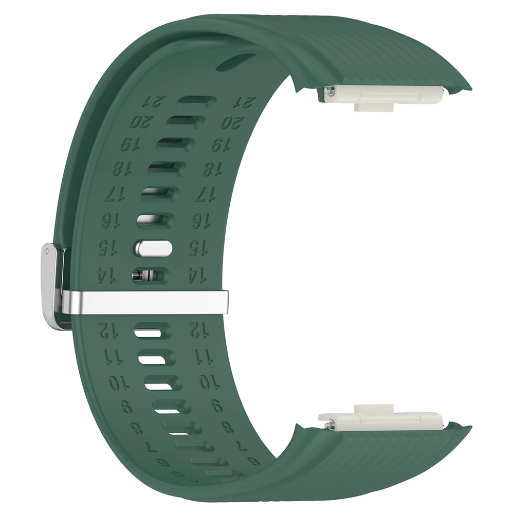 Silicone Watch Band Bracelet For Huawei Watch D watch Strap Soft Steel buckle Wristband Waterproof Belt Replacing the sports wat