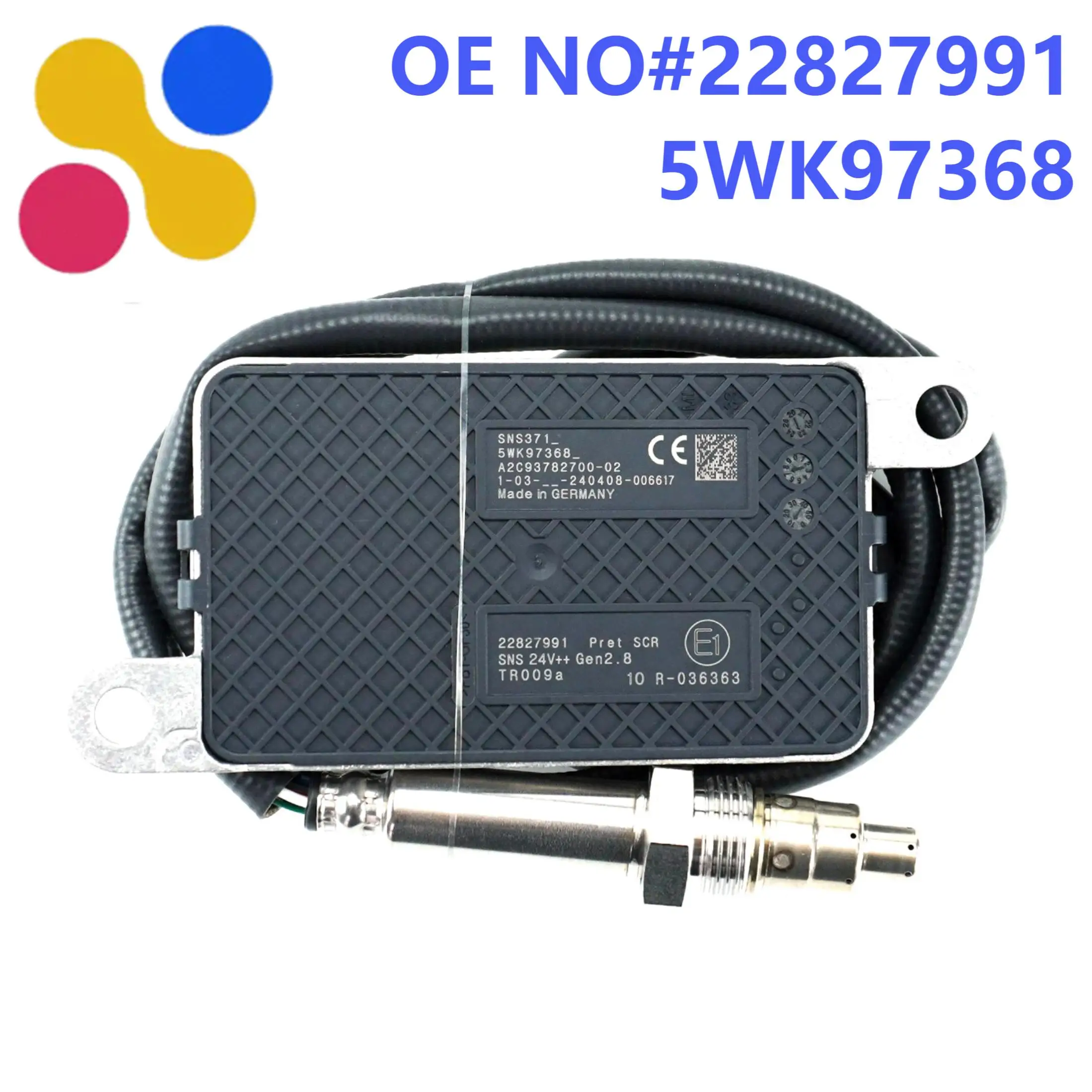 5WK97368 A2C93782700-02 22827991 5WK9 7368 2231598 Sensor Nitrogen Oksigen Asli Baru Sensor Nox Untuk Truk VOLVO