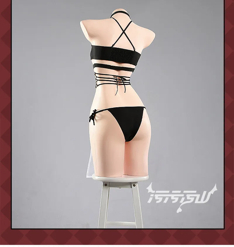 

Game Blue Archive Ryūge Kisaki Cosplay Costume Uniform Halloween Party for Women Men Carnival Props