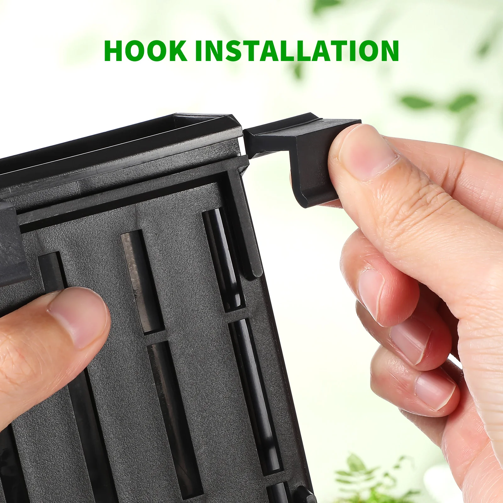 4Pcs Wasser Anlage Stehen Anker Aquarium Hängen Halter für Aquatische Topf Multifunktions Corral Kunststoff Anker Wachsen Korb