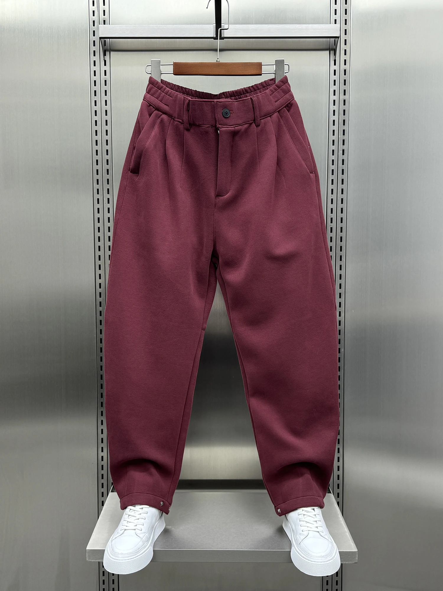 

Faionable Youthful Wide Leg Pants Men's Loose Casual Trendy Korean Sle Straight Tube Pants Autumn New Arrival