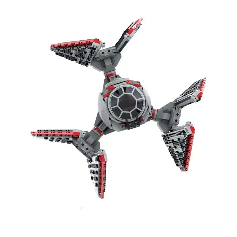 677PCS2025 New MOC Movie Series Space War Defenders TIE Fighter Children's Building Blocks Toys Holiday Gift