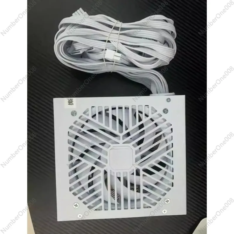 Active PFC 750W ATX PSU for Gaming Computer 80 Plus Certified Power Supply with Silent 120mm Cooling Fan
