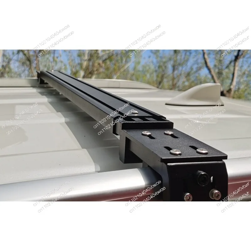 Roof silent crossbar off-road SUV general aluminum alloy non-punching retractable tent low luggage crossbar