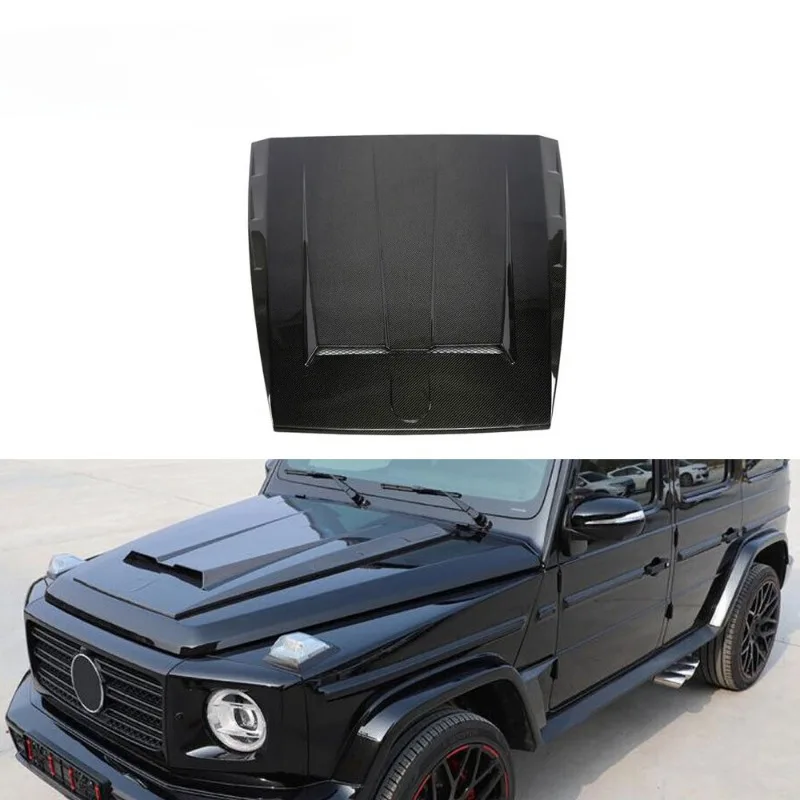 Carbon Fiber G63 Engine Hoods Vents for Mercedes Benz W463 G-Class G500 G550 AMG 2019