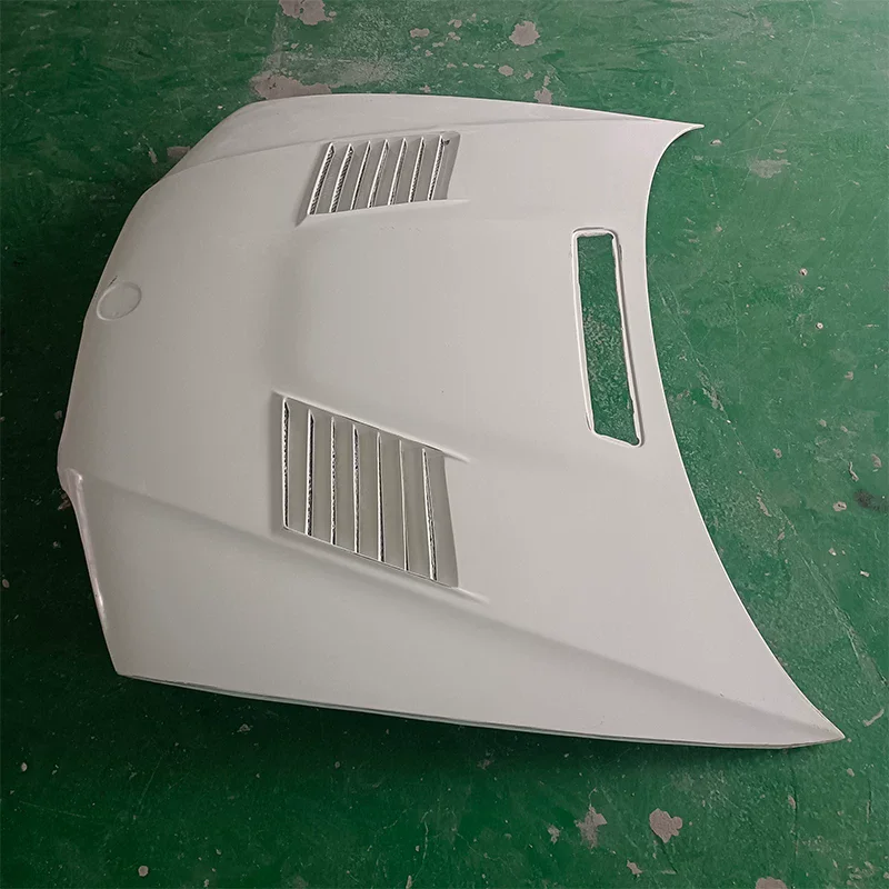 Resin Engine Cover for BMW E46 M3 Modified Carbon Fiber Bonnet Hood Scoop Body Kit Car Accessories