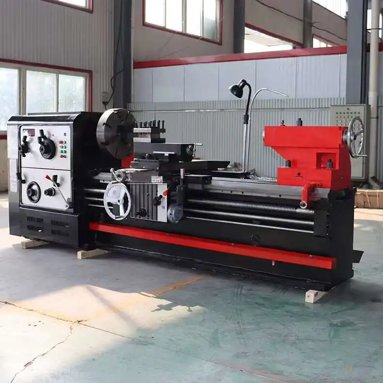 

High-Accuracy Heavy Duty Normal Horizontal Custom1to 3 Meter Manufacturer China Gap Bed Manual Metal Turning Lathe Hine