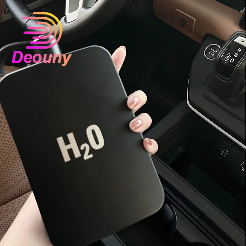 DEOUNY H2O Stainless steel outdoor travel camping wine pot, retro military style, portable sports square hip flask