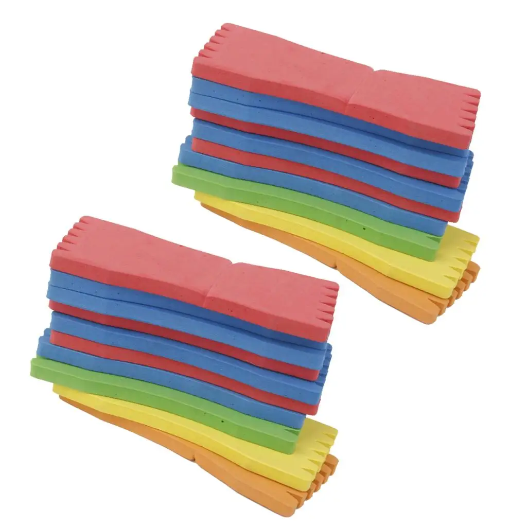 High Density Foam Fishing Line Tray Board Random Color Storage Organizer for Outdoor Fish Supplies