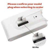 High Capacity 5000mAh Li-ion Battery for Xiaomi Dreame V8 V9 V10  VVN3 VVN4 VVN5  Vacuum Cleaner