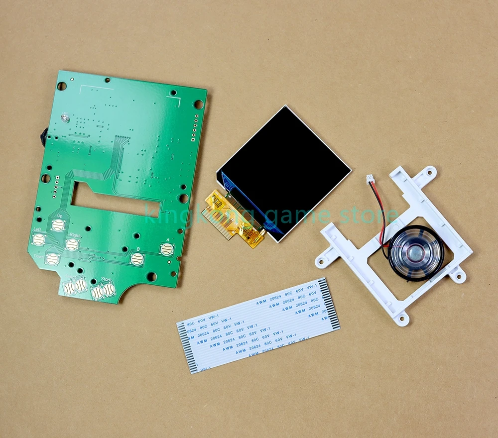 ل GB V4.0 2.45 بوصة تسليط الضوء على شاشة LCD سطوع قابل للتعديل IPS شاشة ل نينتندو Gameboy GB DMG وحدة التحكم الملحقات