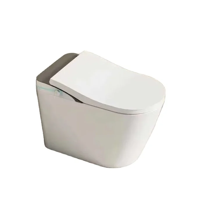 

Bathroom One Piece Automatic Bidet Toilet Ceramic Wc Intelligent Smart Toilet With Remote Control