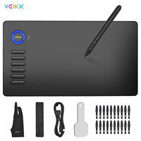 VEIKK A15 10 x 6 inch drawing tablets 8192 Level Battery-Free Pen Support Windows Mac Android Digital Graphic Tablet for drawing