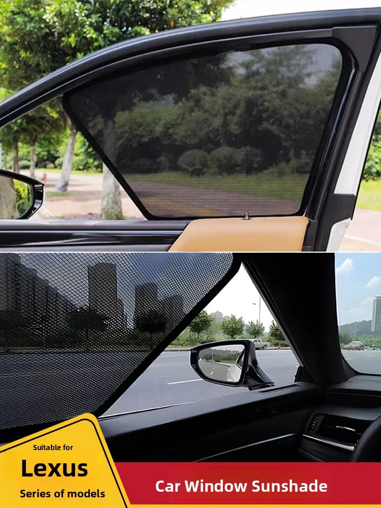 

ES NX RX Busin Sle Window Sun ade Curtain Cusized Size Car Window Sun Protection Curtain Easy to Install