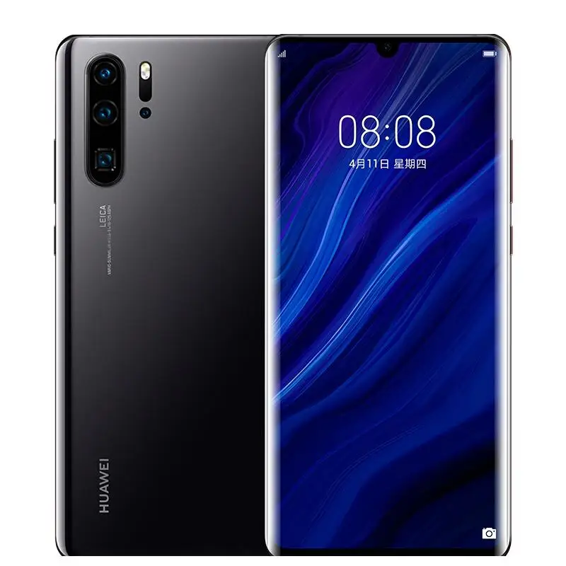 Global Version HuaWei P30 Pro VOG-L29 Cell Phone Dual Sim OTA Kirin 980 Octa Core IP68 Waterproof 6.47